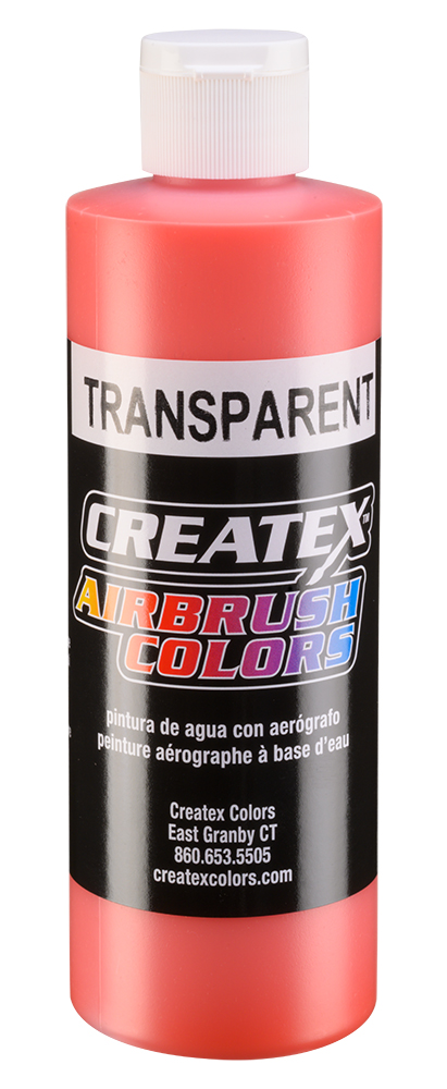 Createx Airbrush Colors Transparent Sunset Red 8 Oz Anest Iwata