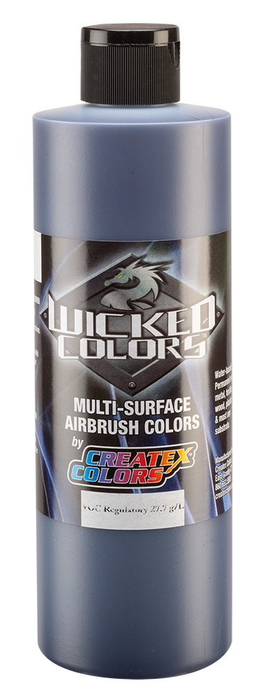 Createx Wicked Colors Opaque Dioxazine Purple 16 Oz Anest Iwata