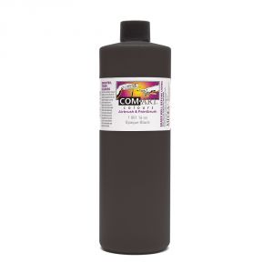 Com Art Colours Acrylic Opaque Black 16 oz