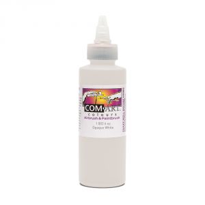 Com Art Colours Acrylic Opaque White 4 oz