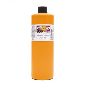 Com Art Colours Acrylic Opaque Iron Yellow 16 oz