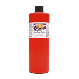 Com Art Colours Acrylic Opaque Deep Red 16 oz