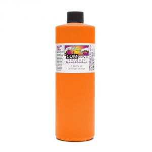 Com Art Colours Acrylic Opaque Bright Orange 16 oz