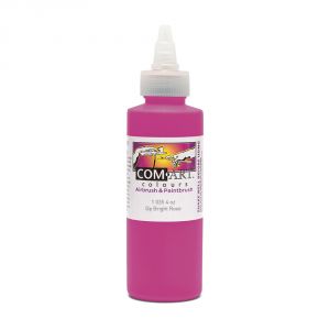 Com Art Colours Acrylic Opaque Bright Rose 4 oz