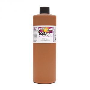 Com Art Colours Acrylic Opaque Bronze Metallic 16 oz