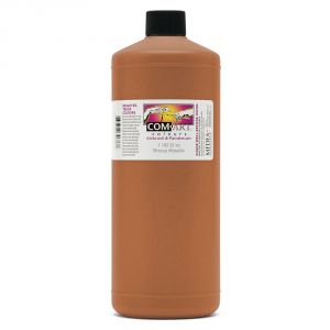 Com Art Colours Acrylic Opaque Bronze Metallic 32 oz