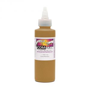 Com Art Colours Acrylic Opaque Gold Metallic 4 oz