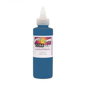 Com Art Colours Acrylic Reproduction Cyan 4 oz
