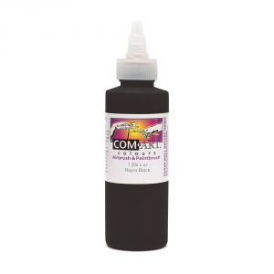 Com Art Colours Acrylic Reproduction Black 4 oz