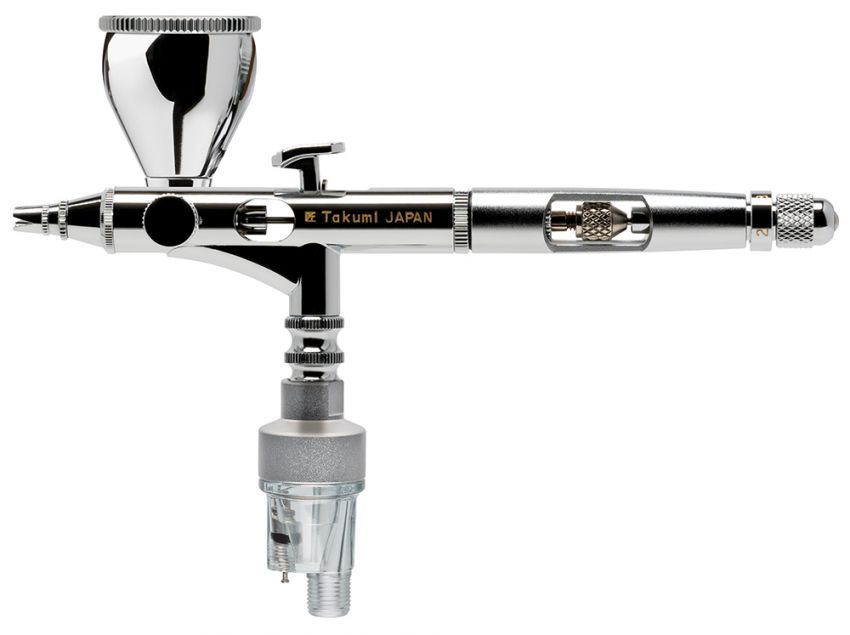 Iwata Custom Micron Takumi Side Feed Dual Action Airbrush: Anest Iwata-Medea,  Inc.