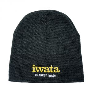 Iwata Knit Beanie - BLK product imagery
