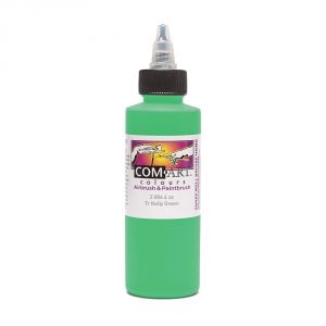 Com Art Colours Acrylic Transparent Kelly Green 4 oz