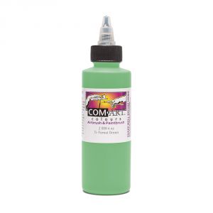 Com Art Colours Acrylic Transparent Forest Green 4 oz