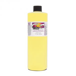 Com Art Colours Acrylic Transparent Pale Yellow 16 oz