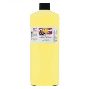 Com Art Colours Acrylic Transparent Pale Yellow 32 oz