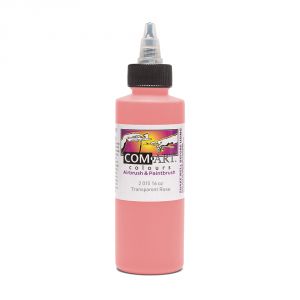 Com Art Colours Acrylic Transparent Rose 4 oz