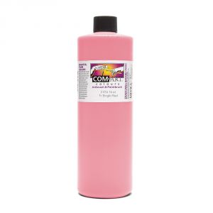 Com Art Colours Acrylic Transparent Brite Red 16 oz