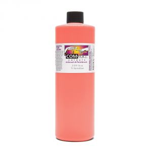 Com Art Colours Acrylic Transparent Vermillion 16 oz