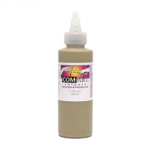 Com Art Colours Water-Based Acrylic Transparent Old Oil 4oz For Airbrush And Paintbrush