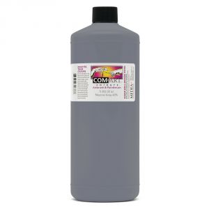 Com Art Colours Water-Based Acrylic Opaque Neutral Gray 40% 32oz For Airbrush And Paintbrush