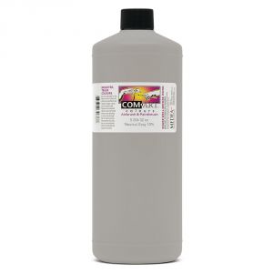 Com Art Colours Water-Based Acrylic Opaque Neutral Gray 10% 32oz For Airbrush And Paintbrush