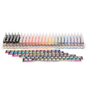 Com Art Colours Acrylic Update Rack 1oz Assortment for Retail Display