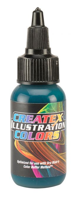 Createx Illustration Colors Opaque Green, 1 oz.: Anest Iwata-Medea, Inc.