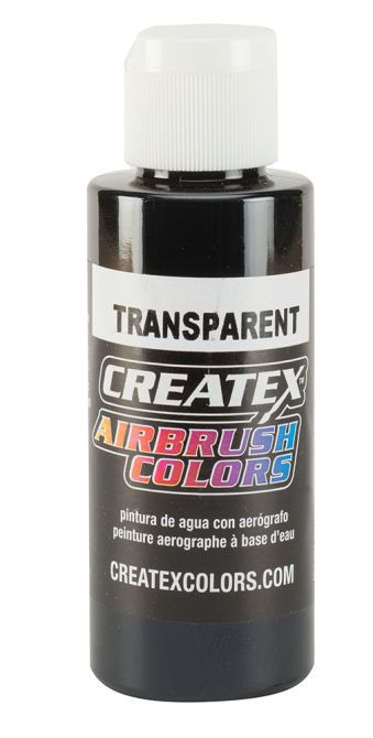 Createx Airbrush Colors Transparent Black, 2 oz.: Anest Iwata