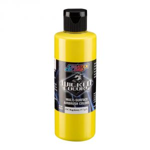 Createx Wicked Opaque Colors Bismuth Vanadate Yellow, 4 oz.