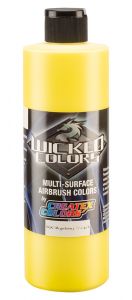 Createx Wicked Opaque Colors Bismuth Vanadate Yellow, 16 oz.