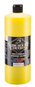 Createx Wicked Opaque Colors Bismuth Vanadate Yellow, 32 oz.