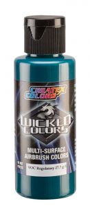 Createx Wicked Opaque Colors Phthalo Green, 2 oz.