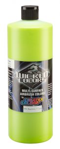 Createx Wicked Opaque Colors Limelight Green, 32 oz.