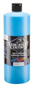 Createx Wicked Opaque Colors Daylight Blue, 32 oz.