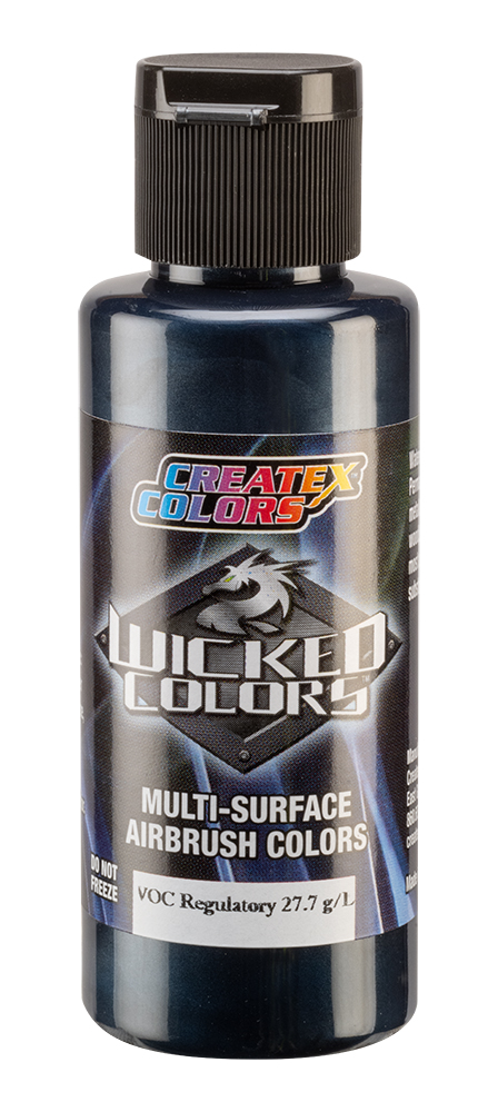 Createx Wicked Colors Metallic Midnight Blue, 2 oz.: Anest Iwata-Medea, Inc.