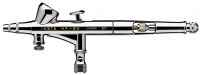 Iwata Hi-Line HP-BH Gravity Feed Dual Action Airbrush product imagery