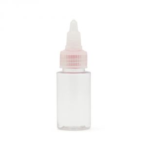 Iwata Crystal Clear Bottle 1 oz / 30 ml Cylinder With Twist Cap