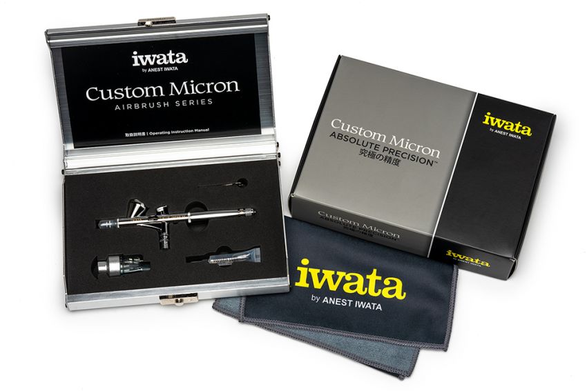 Iwata Custom Micron CM-B Gravity Feed Dual Action Airbrush: Anest Iwata-Medea,  Inc.