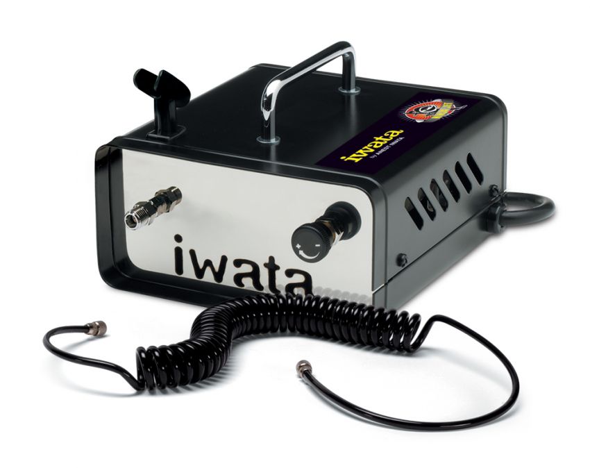 Iwata Ninja Jet 110-120V Airbrush Compressor: Anest Iwata-Medea, Inc.