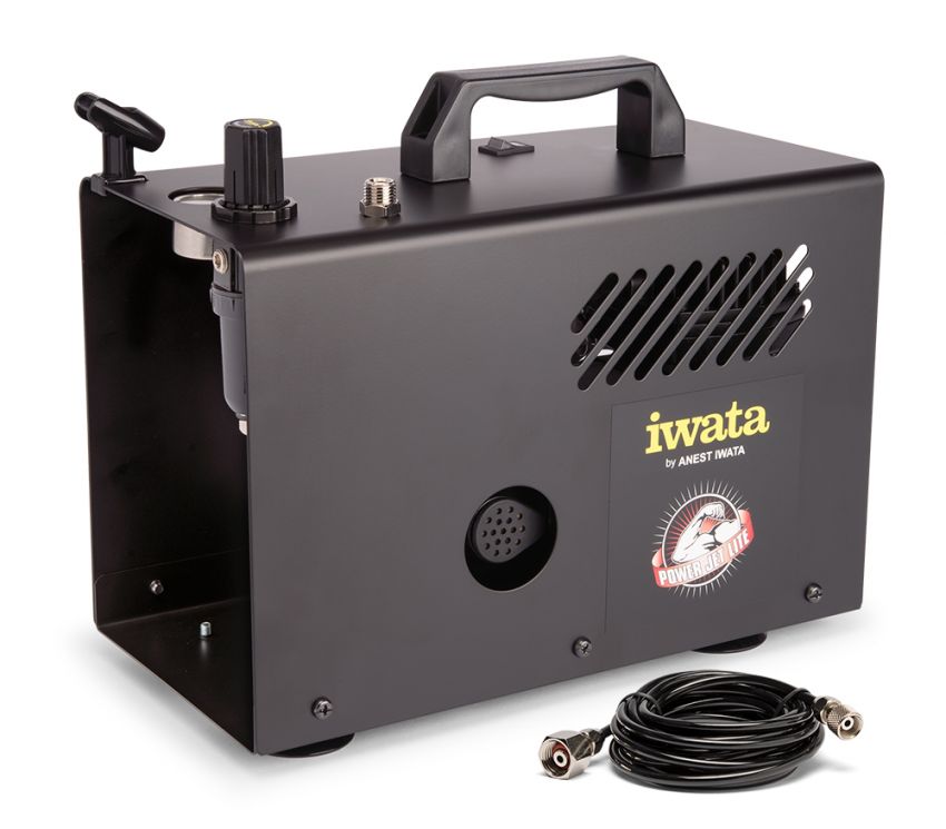 Iwata Power Jet Lite 110-120V Airbrush Compressor: Anest Iwata-Medea, Inc.