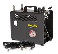 Iwata Power Jet Pro 110-120V Airbrush Compressor product imagery