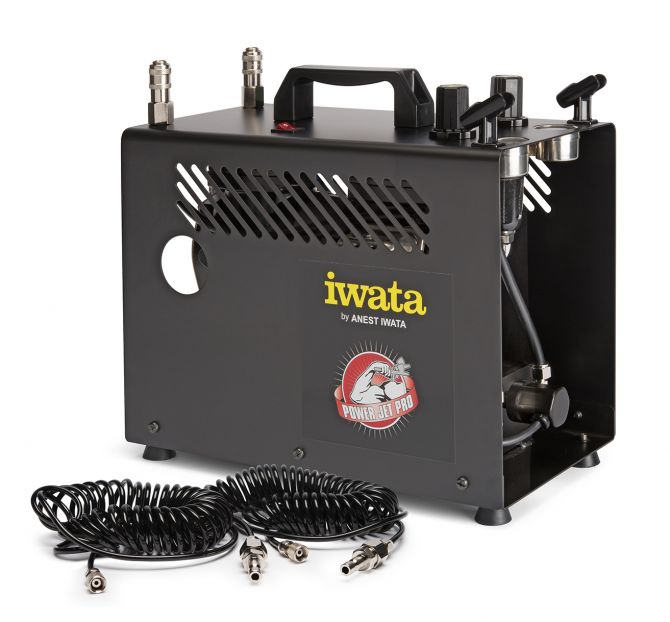 Iwata Power Pro 110-120V Airbrush Compressor: Anest Iwata-Medea, Inc.