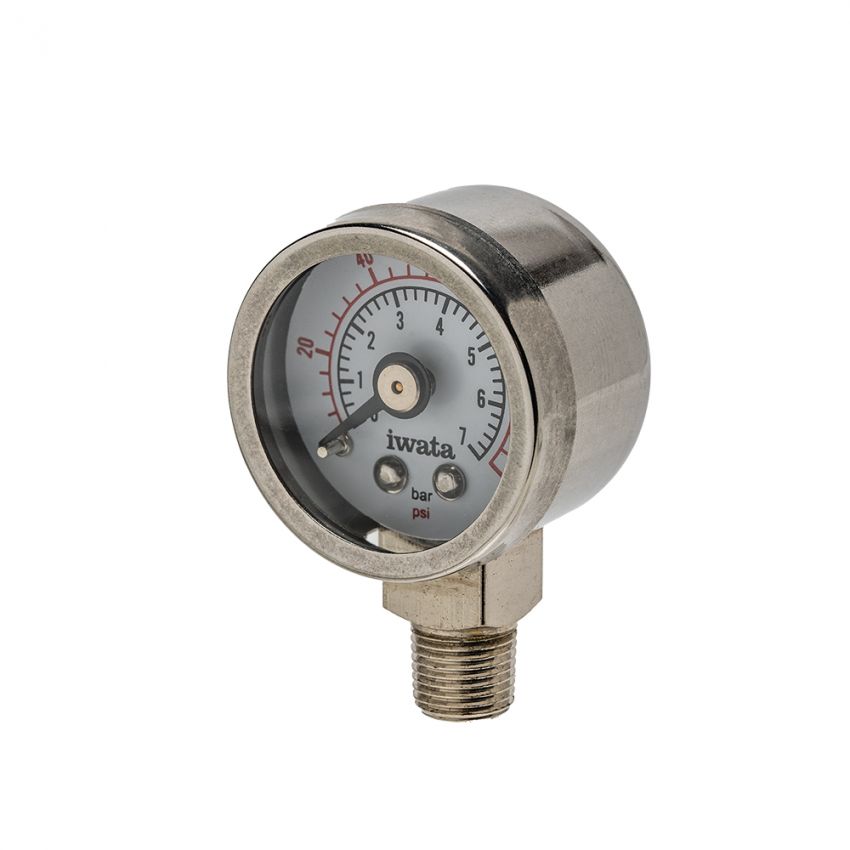 Pressure gauge for model IS800, 850, 875, 875HT, 925, 925HT, 975: Anest  Iwata-Medea, Inc.