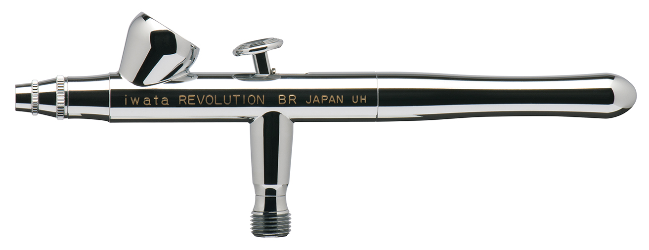 Iwata Kustom Revolution TR Dual Action Airbrush .Excellent Cond