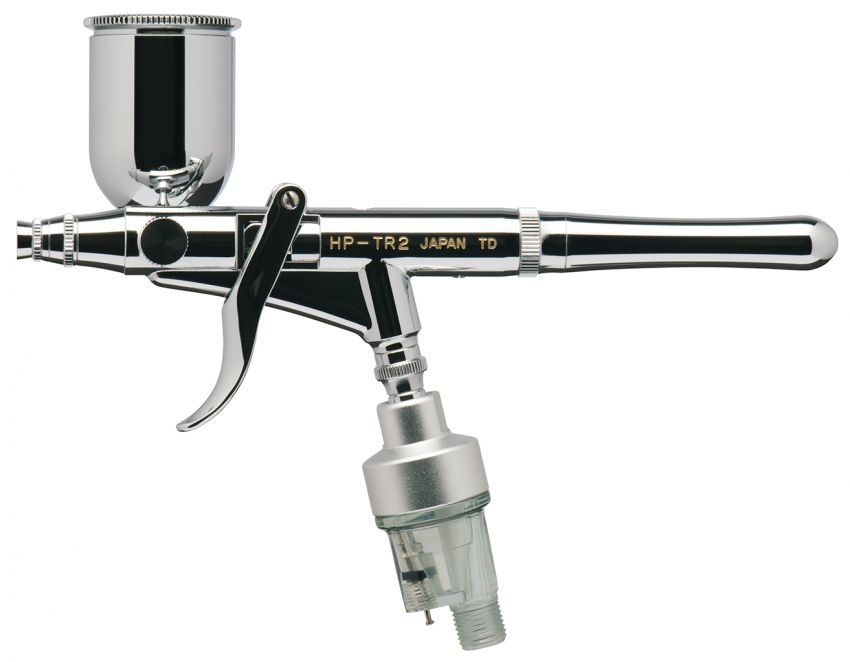 Iwata Revolution HP-TR2 Side Feed Dual Action Trigger Airbrush 